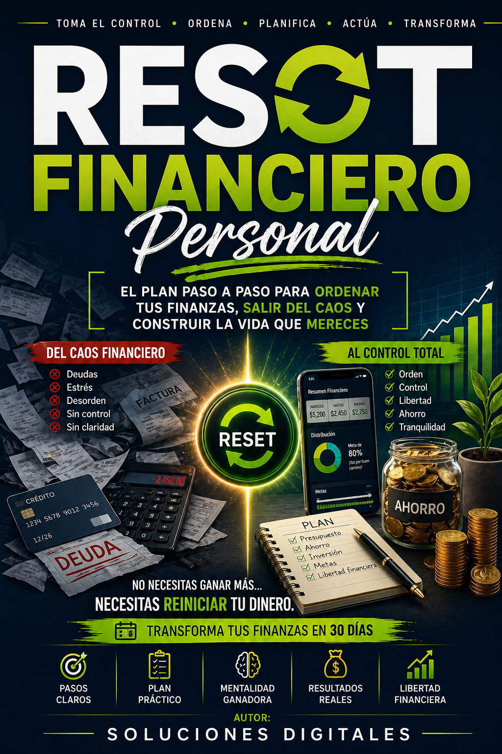 Portada Reset Financiero Personal